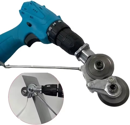 LF-HT-321 Electric Drill Adapter Hand Tool Metal Plate Iron Sheet Cutting Shearing Machine Accessories OEM DIY 1 Year