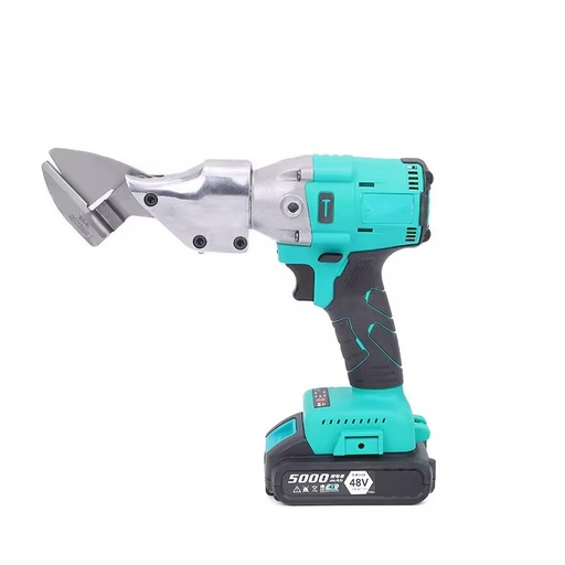 Electric Iron Sheet Shear Mini Cordless Scissor Li-ion Battery Metal Sheet Shear Cutter Scissors Regulation Handheld Power Tool
