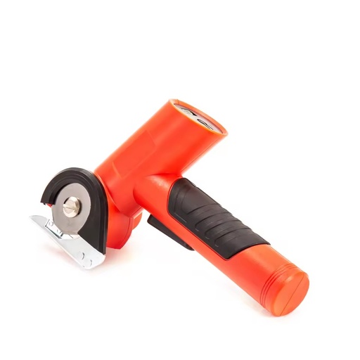 Cordless Electric Scissors High Speed Power Rotary Cutter Tool with LED Display SK5 Blades for Carton Box, Fabric, Leather Craft