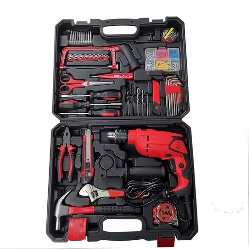 RYNEX High Quality Hot Selling Electric Drill 118pcs Hand Tool Set