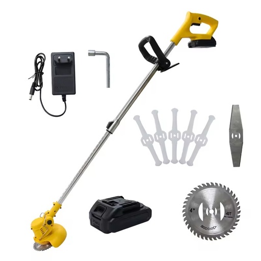 RYNEX Garden Brushless Grass Cutter Machine Cordless Weed Eaters Electric Grass Trimmer Handheld Rotary Lawn Mowe