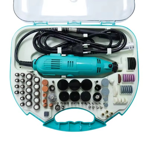 RYNEX Factory Professional 130W 3mm 211-piece Tool Set Polishing Engraving Electric Mini Die Grinder