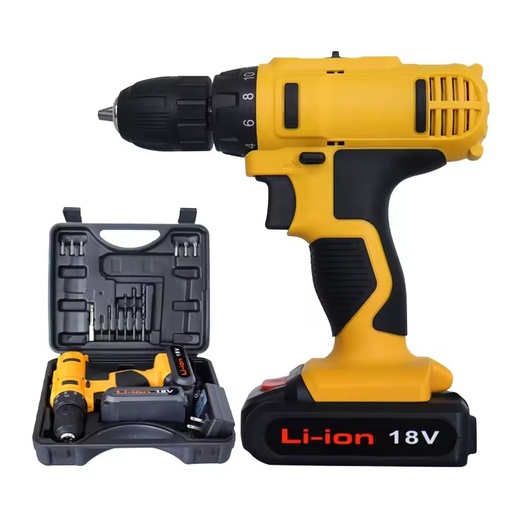RYNEX Manufacturer Professional Brush Motor 18V Lithium Power Electric Cordless Drill Machine