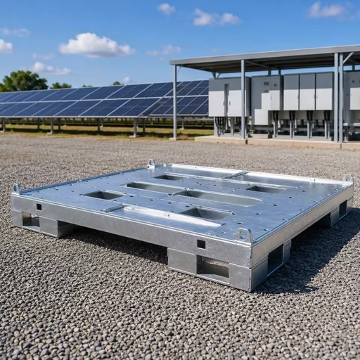 Welded SS304 Stainless Steel Photovoltaic Inverter Platform Base Hot Dip Galvanized Support Frame OEM/ODM Custom Fabrication