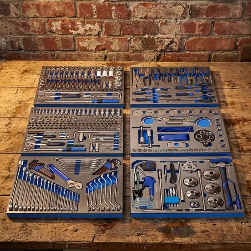 Wholesale 424Pcs Durable Carbon Steel Mechanic Tool Set Universal Repair Tools for Auto Shop & Mechanical Maintenance