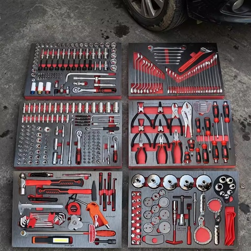 Brand Custom Made 421Pcs Auto Service Tool Set With Movable Cart Professional OEM Manufacturing