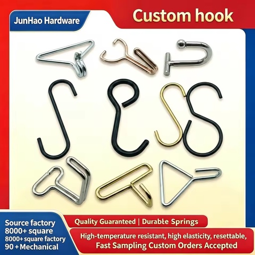Custom Manufacturers Galvanized Hanging S Shape Hooks Stainless Steel Black Metal Wire J Hook