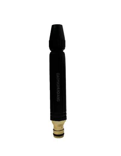 High Pressure but Low Price Spray Nozzle, Adjustable Metal Jet Nozzle Tip for Garden Hose, Lawn Cleaning and Car Washing
