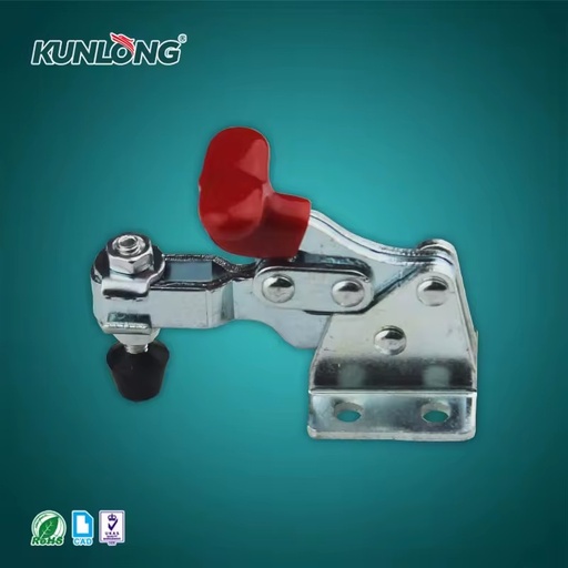 SK3-0021-AN45 SK3-021H-1 Zinc Plated SPCC Cold Rolled Sheet Toggle Clamp 170 Degree Opening Angle for Industrial Fixtures/Boxes