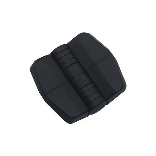 SK2-007 Durable Anti Rust Modern Concealed Zinc Alloy Black Painted Butt Hinge 180° Opening Left/Right Use for Industrial Oven