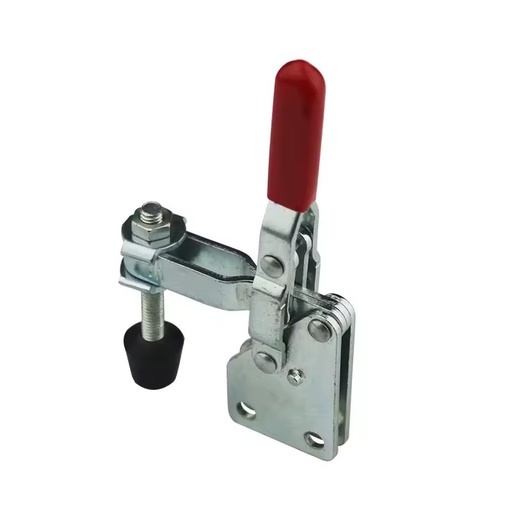 Adjustable Zinc Plated Cold Rolled Sheet (SPCC) Toggle Clamp for Industrial Equipment Different Height Door Plank Frame Hardware