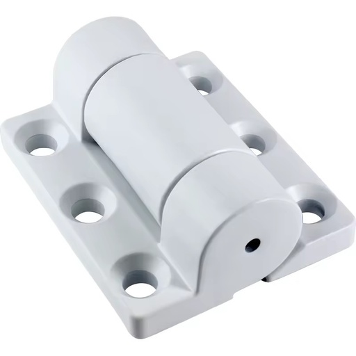 Modern New Design White Painted Stainless Steel Heavy Duty Exposed Butt Hinge KUNLONG SK2-729S 180 Degrees Opening Angle for