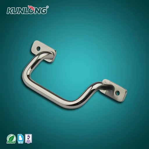 Durable Industrial Stainless Steel Door Handle with Mirror Polish Easy to Install Corrosion Resistant for Machine Cabinets