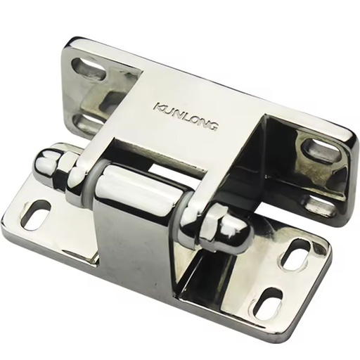 Stainless Steel SUS304 Heavy Duty Hinge Folding Hinges Modern Design Door Hinge Adjustable Mirror Polish 180 Degrees Opening
