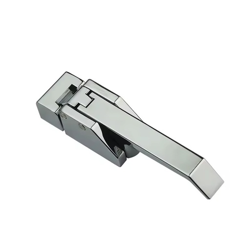 Emergency Door Handle Lock-Durable Polished Finish Anti-Theft Key Entry Easy Install Industrial Equipment Test Chamber Oven
