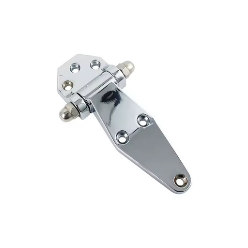 High Quality Zinc Alloy Refrigerator Hinge 180 Degree Opening Detachable Axis Industrial Outdoor Use 35kg Load Capacity