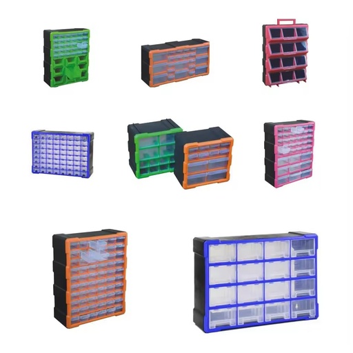 Plastic Tool Box Tool Cabinet Storage Box Drawer Tool Case