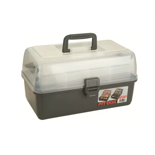 Plastic Three - Tray Fishing Tackle Box Custom logo Color Fishing Lure Box With Handle