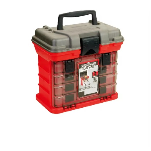 Portable Tool Box Plastic Fishing Storage Kit for Home Holder Electrician Woodworking Jewelry Screw Ring Ect Storage