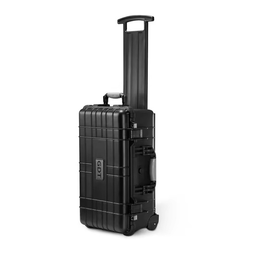 Rugged Portable Shock Proof PP Plastic Trolley Rolling Toolbox Tool Box Flight Hard Case with Wheels