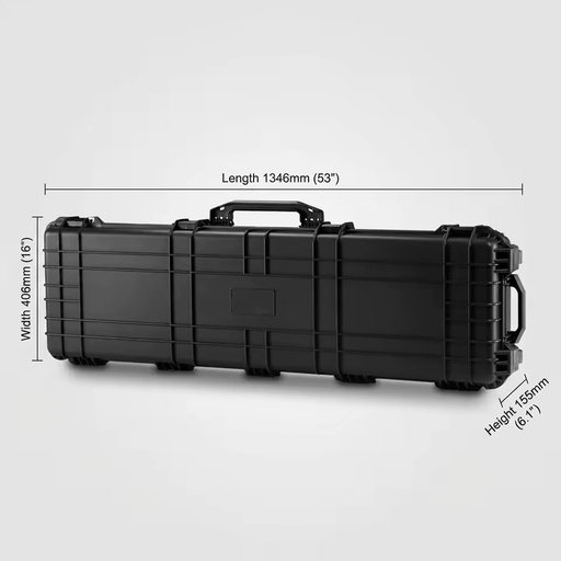 New Design OEM Waterproof Large Archery Equipment Case for Recurve Hard Bow-Portable Storage Plastic Case