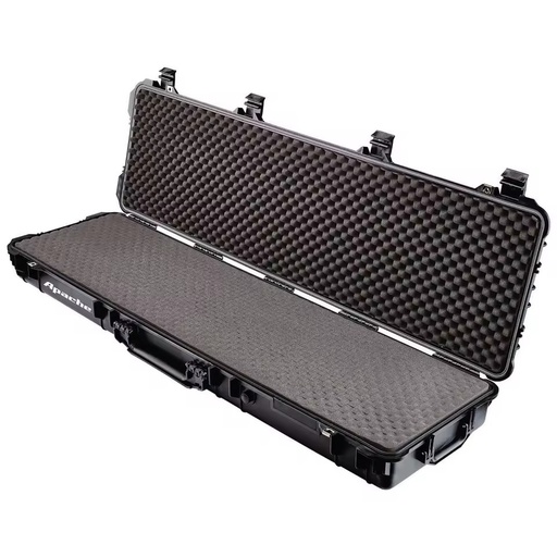Hard Plastic pp Waterproof Long case with Lock Foam