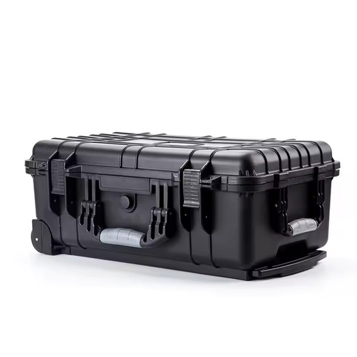 Waterproof Plastic Case Hard Carrying Custom Made Black Transport Box with Lock