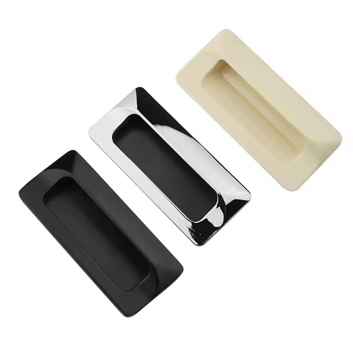 Industrial Zinc Alloy Embed Handles Recessed Flush Handle Hidden Cabinet Drawer Closet Door Pull for Workshop