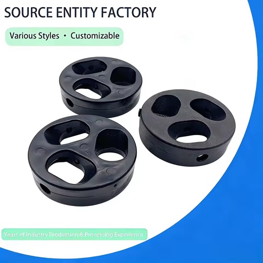Injection Molded Circular Porous Plastic Parts - Custom Multi-Hole Plastic Components for Furniture