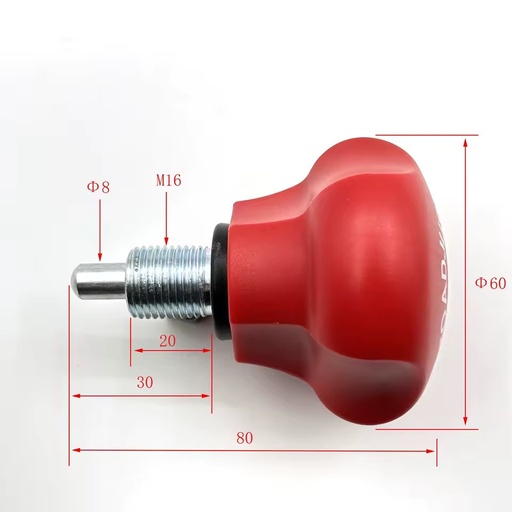 PM-A027 Exercise Bike Gym Replacement Knob Handle Injection Molded Plastic Pin Weight Stack Fitness Equipment Latch