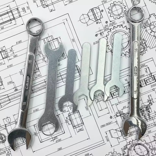 Combination Wrench Set Spanner with Nut Bolt Assortment Kit for Car Repair Household Maintenance