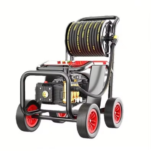 Electric Commercial Car Wash Machine 220V Ultra-High Pressure Washer 3000W High-Power Industrial Grade Stainless Steel