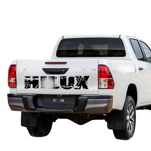 Auto PVC Logo/Badge 4x4 Rear Trunk Decal for Hilux Pickup Truck Car Stickers Body Stickers