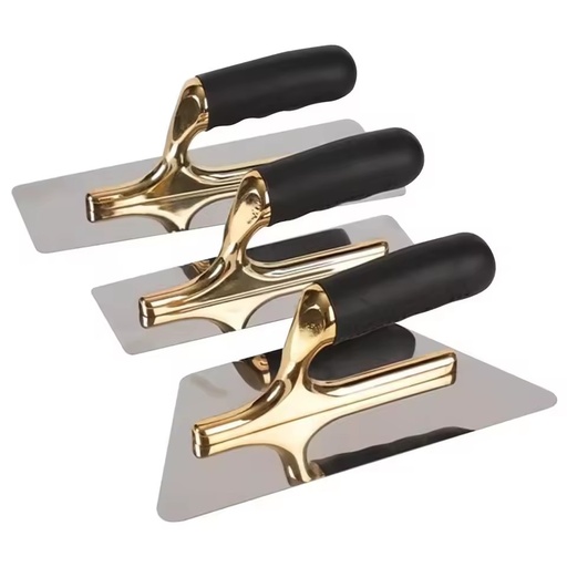 Construction Tools DIY Squared Stainless Steel Plasterer Trowel for Drywall Finishing and Tiling