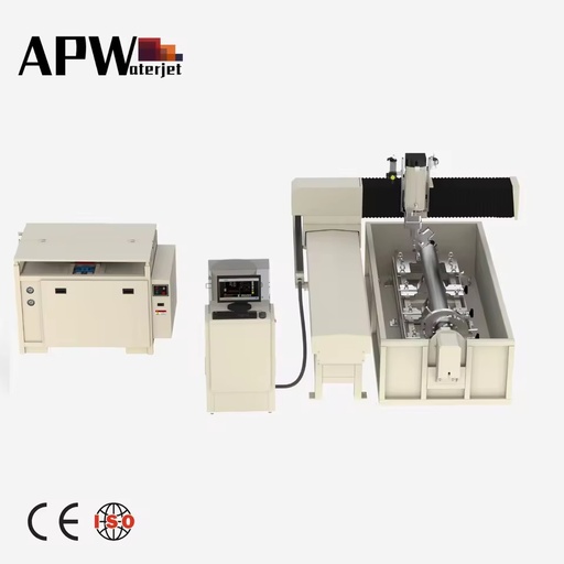 APW Small Waterjet Cutting Pipe Plate Water Jet Cutter Price Metal Waterjet Machine