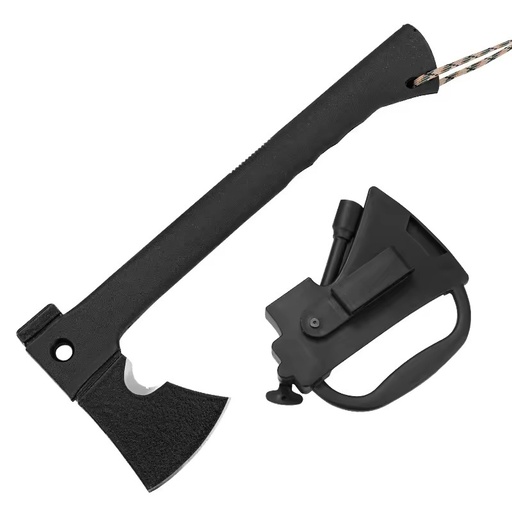 Outdoor Survival Tactical Axe with Steel Axe Head Wood Chopping & Carpentry for Camping & Defensive Purpose