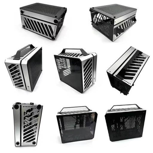 OEM Aluminum Stainless Steel Products Sheet Metal Fabrication Enclosure Box Welding Parts Cabinet Laser Cut Brackets Stainless