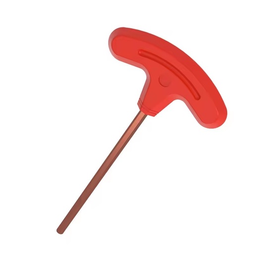 T-Type Hex Key Wrench, Alloy Steel CNC Tool Holder Allen Wrench Sizes H2-H6