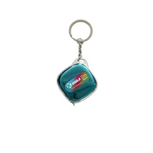 New Bingo Colorful 2M 6FT Self-winding Drop-resistant Keychain Mini Tape Measure Creative Custom Advertising Gift Measuring