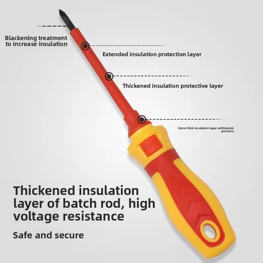 ODM Custom Direct Supply 13-in-1 Insulated Heat-Resistant Screwdriver Set Strong Magnetic PP Handle Household Electrical