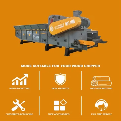 Brand Chipper Shredder Wood Hammers Type Crusher High Performance Wood Chipper Drum Chipper