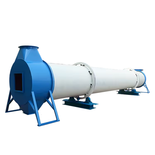 Agricultural Waste Dryer Rotary Drum Type with Pump and Remote Monitoring for Straw Sawdust