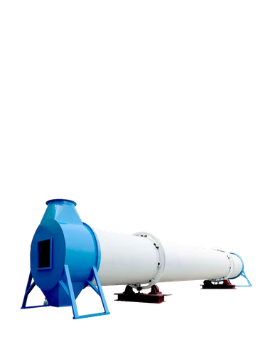 Steel Rotary Grain Dryer with Motor and Bearing High Productivity for Rice and Wheat