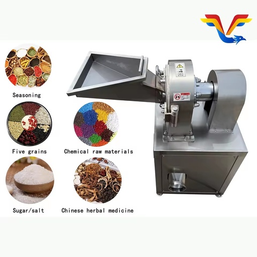 Lerford High-Capacity 50-100kg/h High-Efficiency Motorized Stainless Steel Wheat Corn Grinder Machine Multifunction Long Service