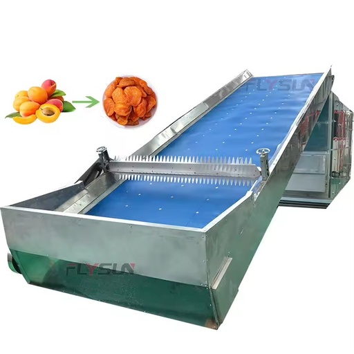 Mesh Belt Food Dryer Stainless Steel Fruit Drying Equipment for Automatic Apricot Preserve Making