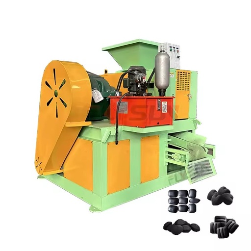 High Pressure Dry Powder Ball Press Briquette Machine Industrial Briquetting Equipment for Coal Coke Mineral Powder and Dust