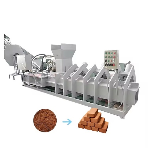 Fully Automatic Hydraulic Coco Peat Block Making Machine for Coco Peat Sawdust Rice Husk High Density Molding