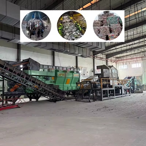 Large-Scale Solid Waste Management Machinery Waste Separation System Town Garbage Sorting Machine