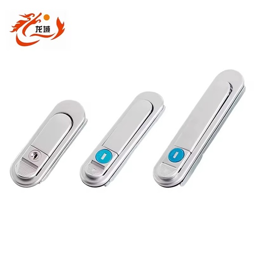 AB301 Anti Theft Powder Coated Steel Flat Design Electric Cabinet Door Lock Key Unlock Mechanical Industrial