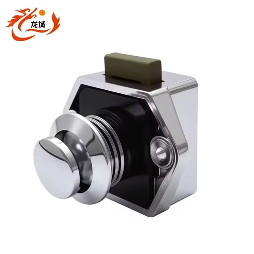 LYTX009 Plastic Knob Door Lock Nylon Cabinet Push Lock Cabinet Lock RV Push Button Lock RV Lock RV Furniture Cabinet